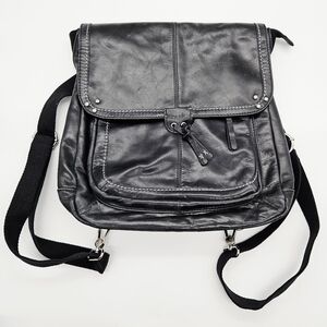 THE SAK | Ventura leather backpack messenger bag purse